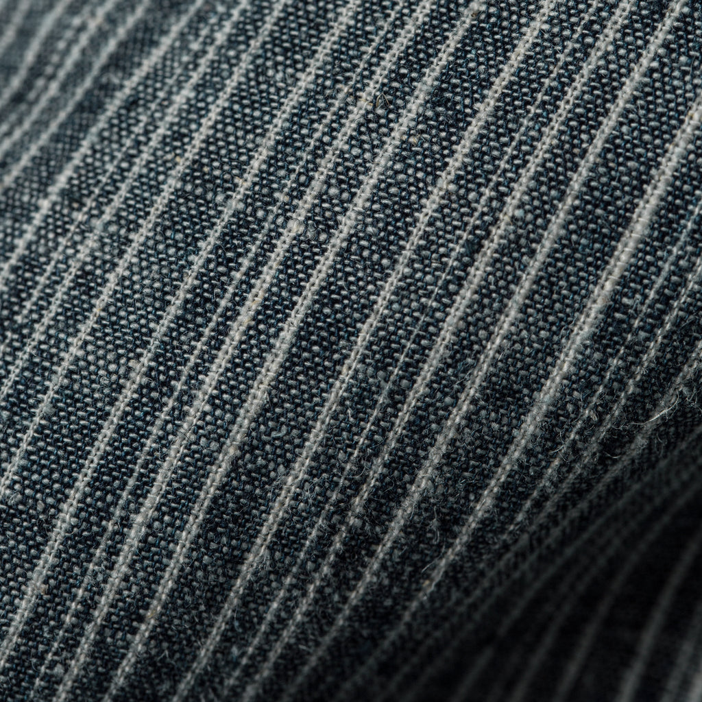 The Western Shirt in Hemp Stripe Chambray