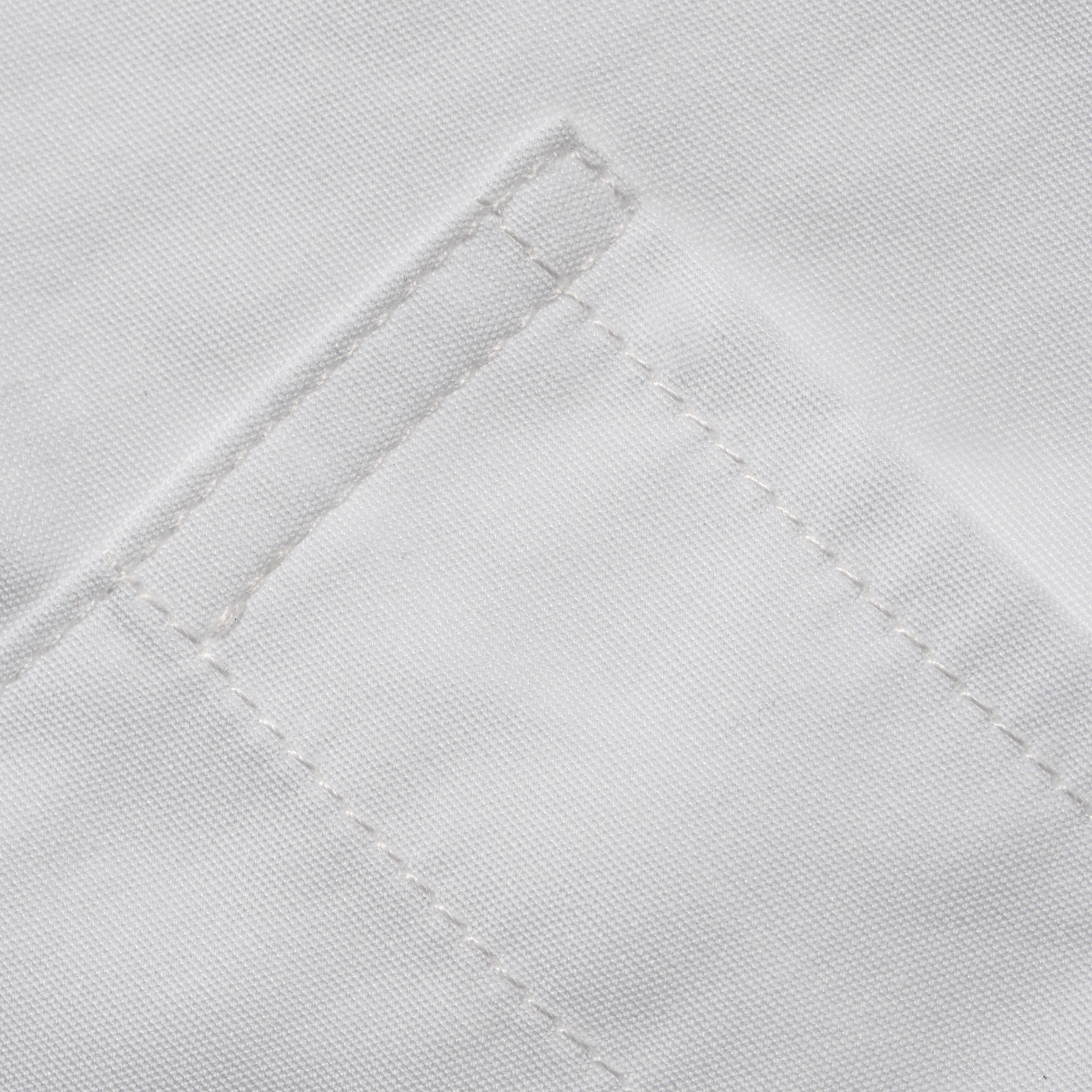 White Poplin Short Sleeve Shirt Z168720