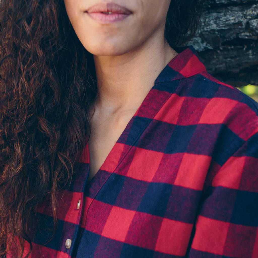 Red Buffalo Plaid Popover L708