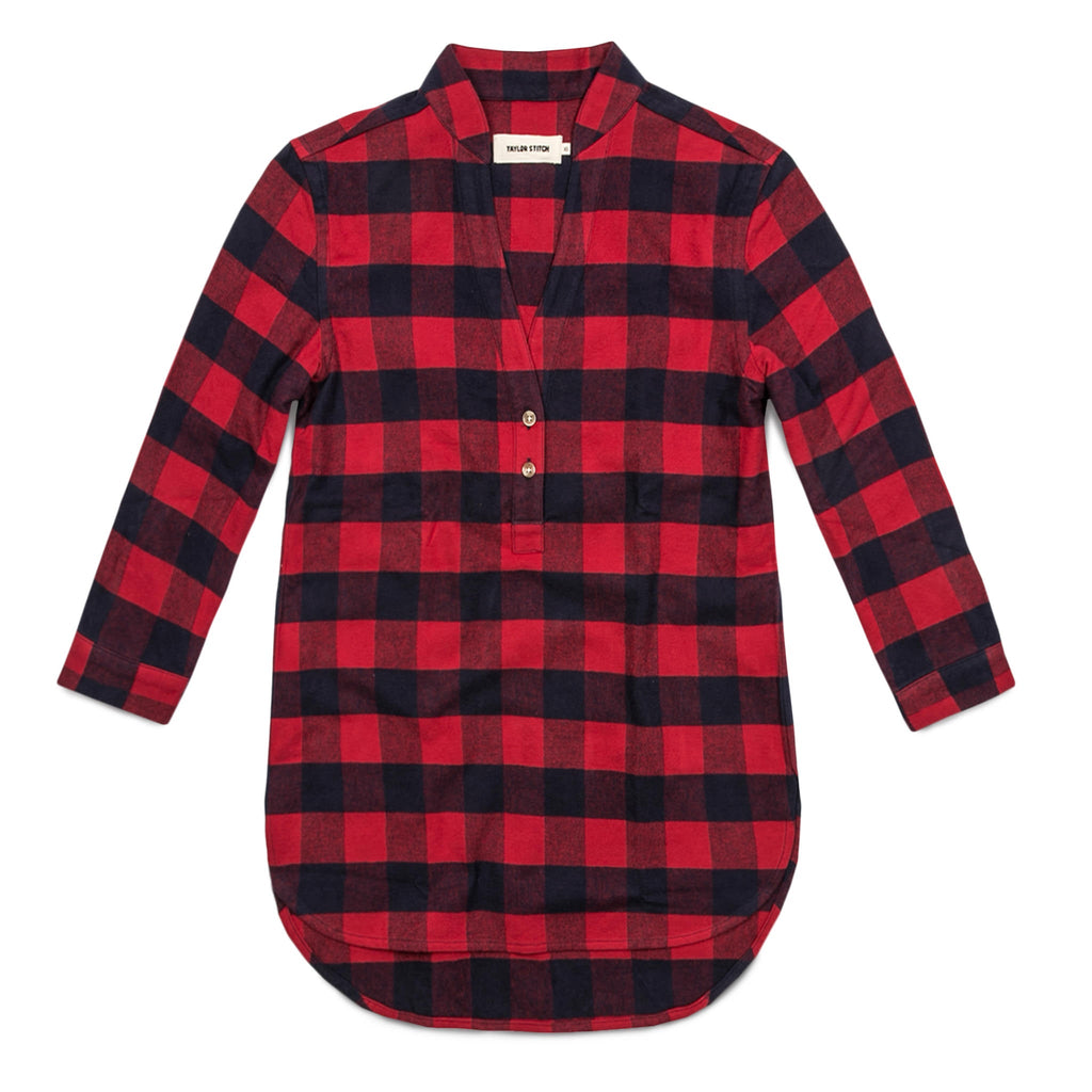 Red Buffalo Plaid Popover L708