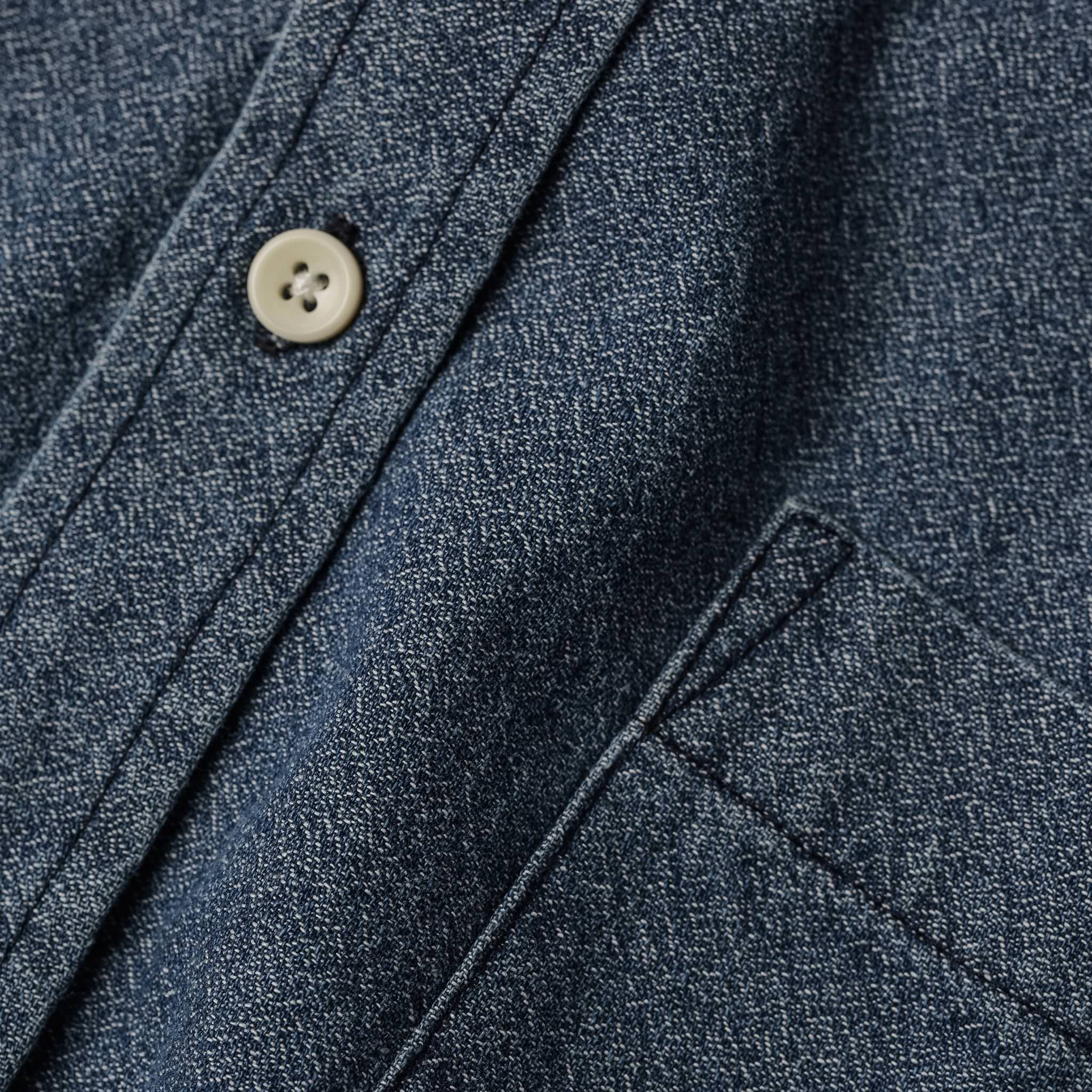 The California in Washed Indigo Crepe