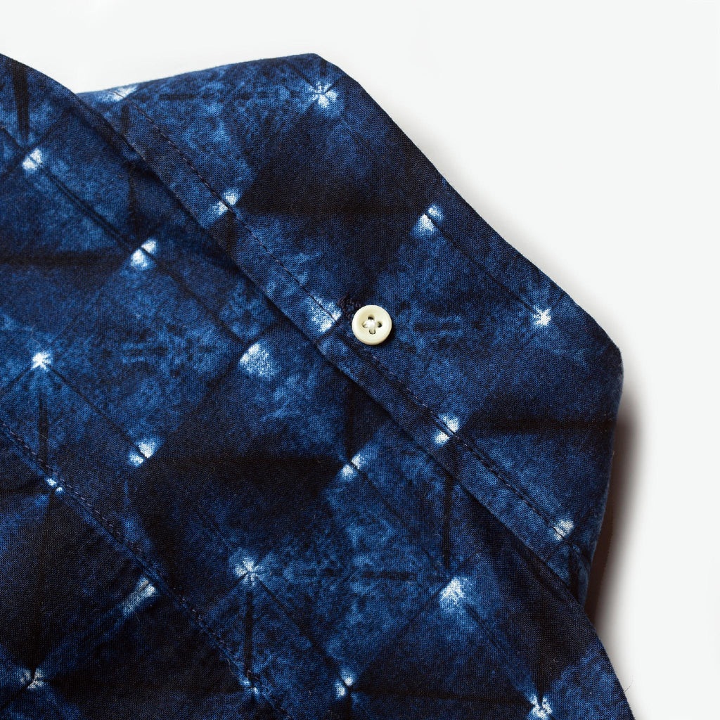 The Short Sleeve Jack in Deep Navy Geo