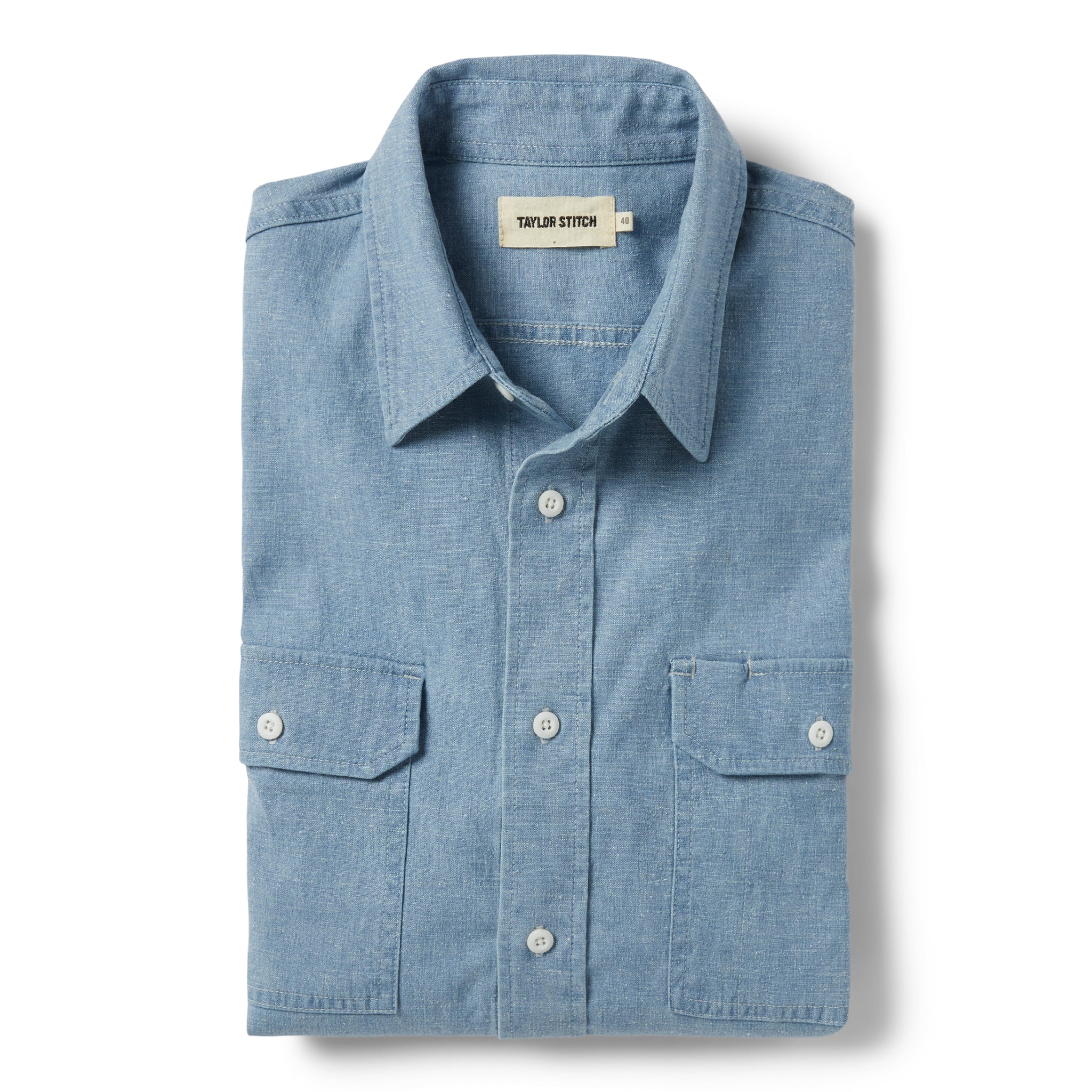 Washed Indigo Chore Shirt K640