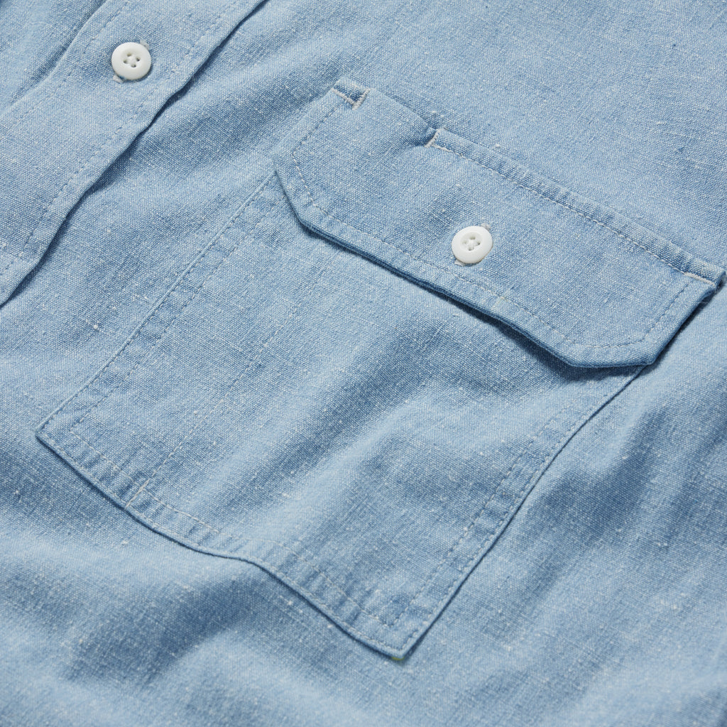 Washed Indigo Chore Shirt K640