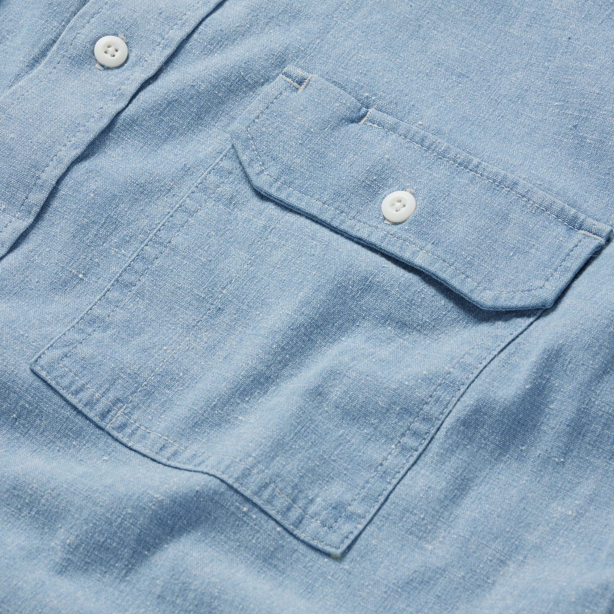 Washed Indigo Chore Shirt K640