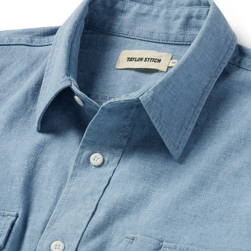 Washed Indigo Chore Shirt K640