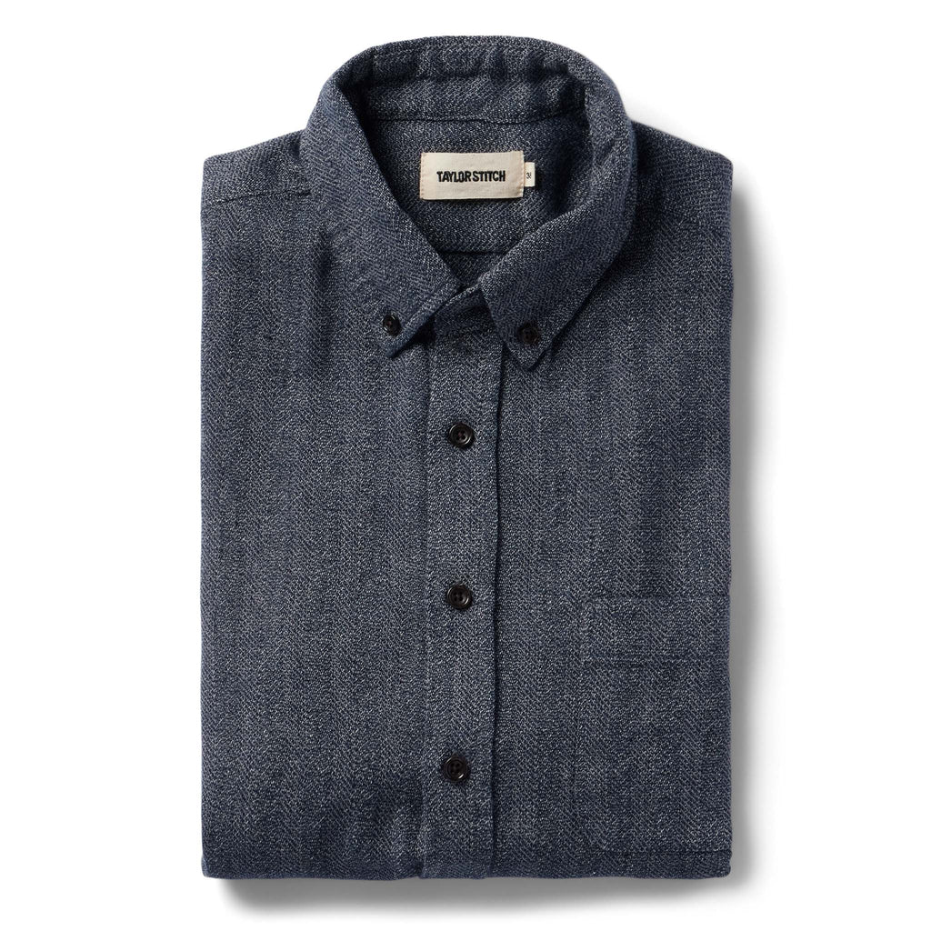 The Jack in Navy Herringbone
