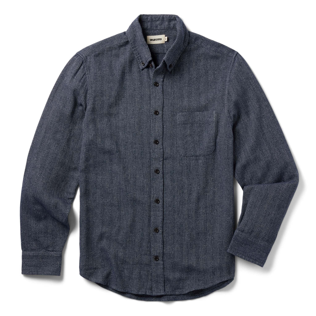 The Jack in Navy Herringbone
