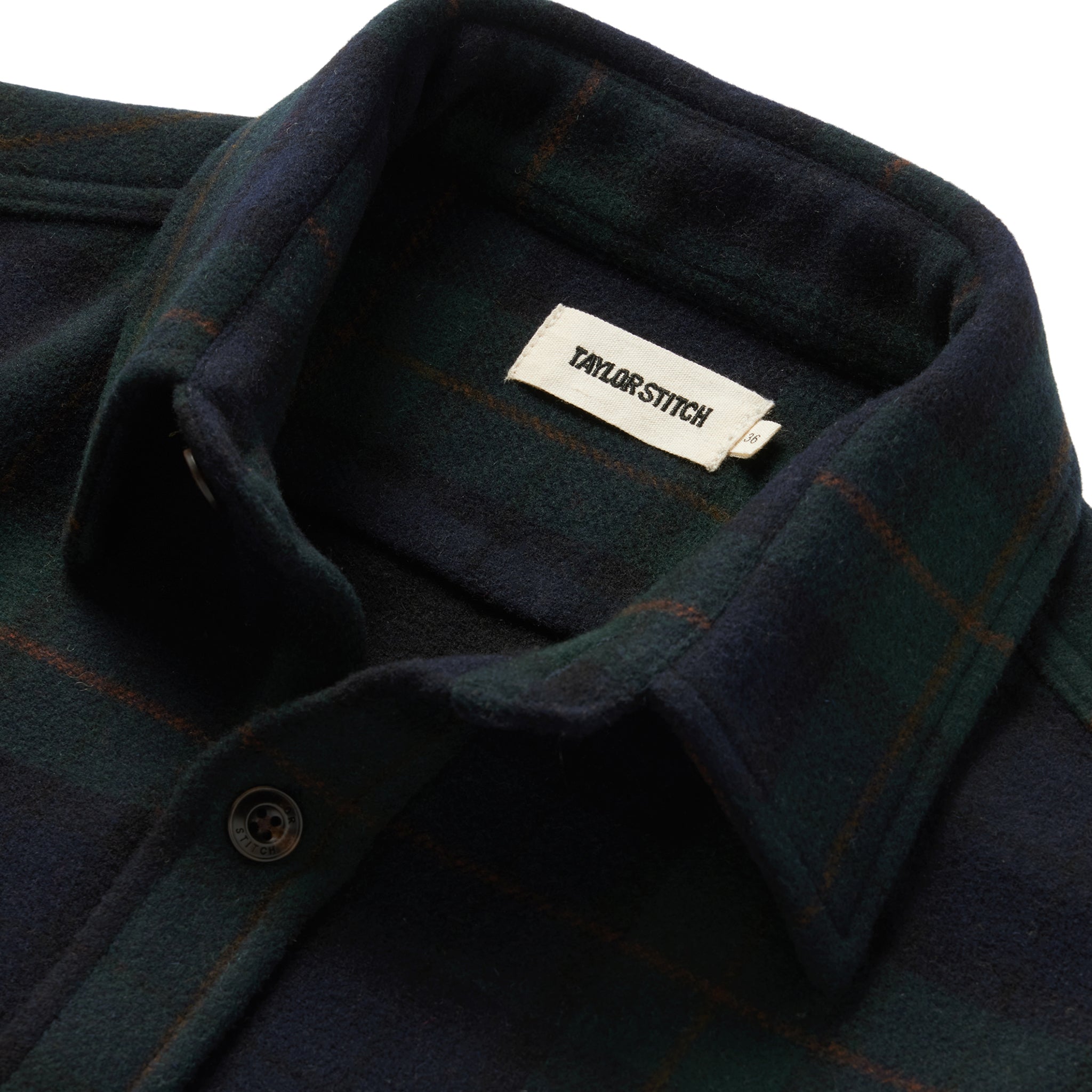 Shirt Jacket in Saltwater Plaid O536916