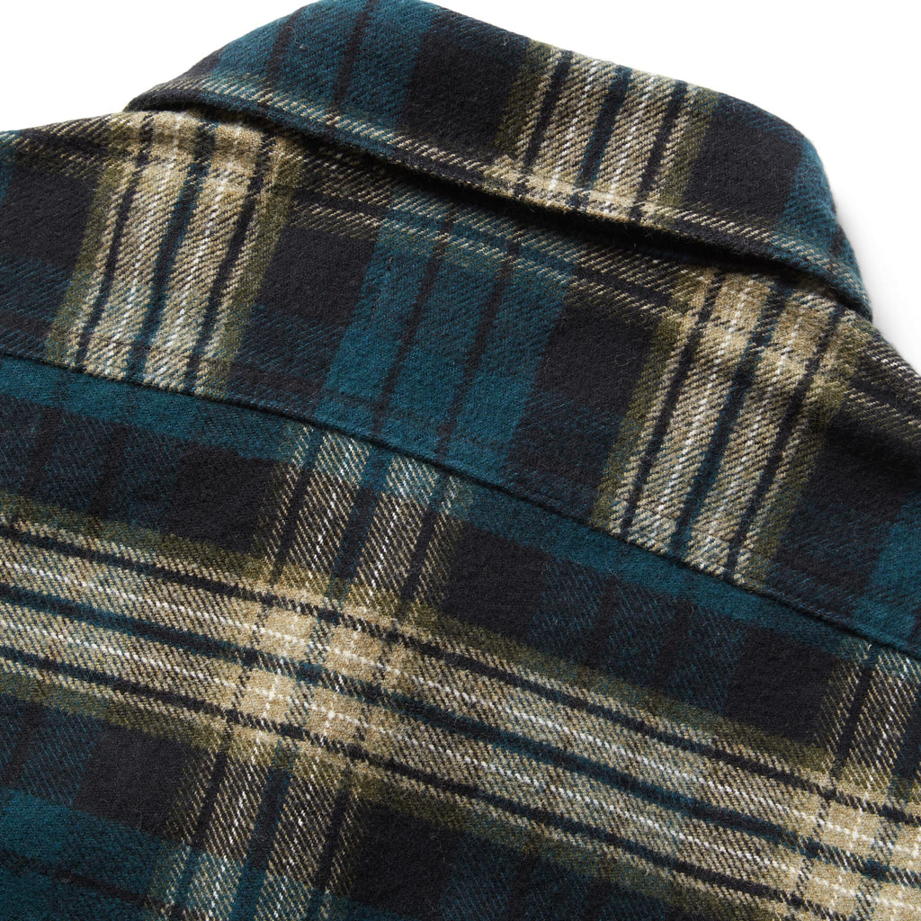 The Ledge Shirt in Deep Sea Plaid