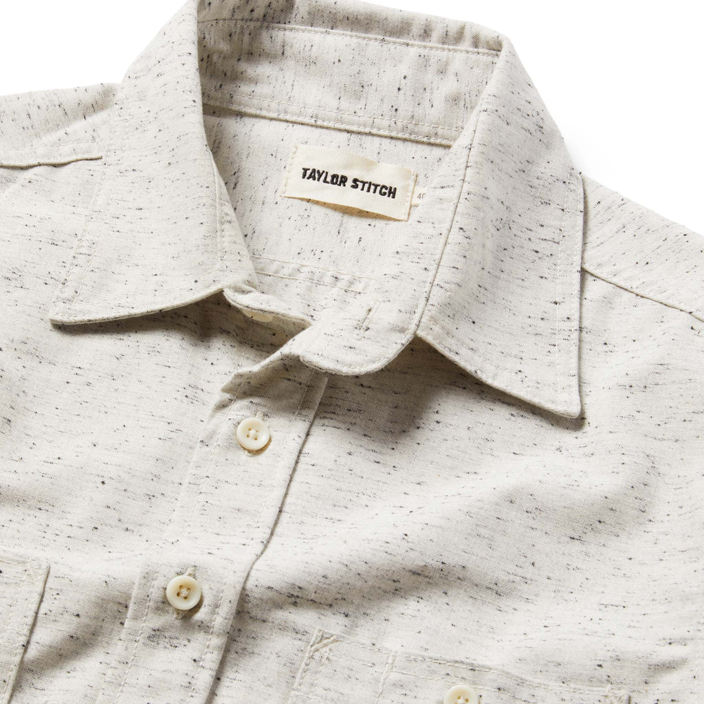 The Utility Shirt in Japanese Kuroki Natural Nep