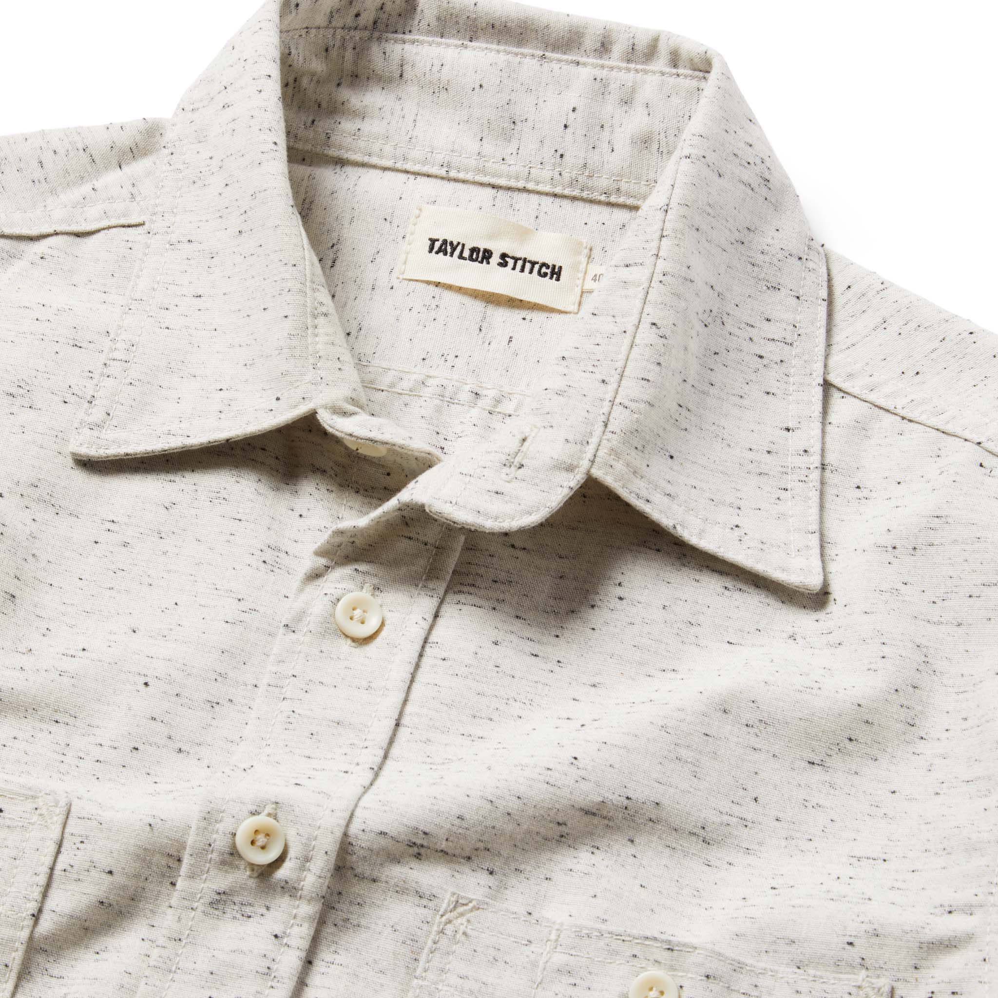 The Utility Shirt in Japanese Kuroki Natural Nep