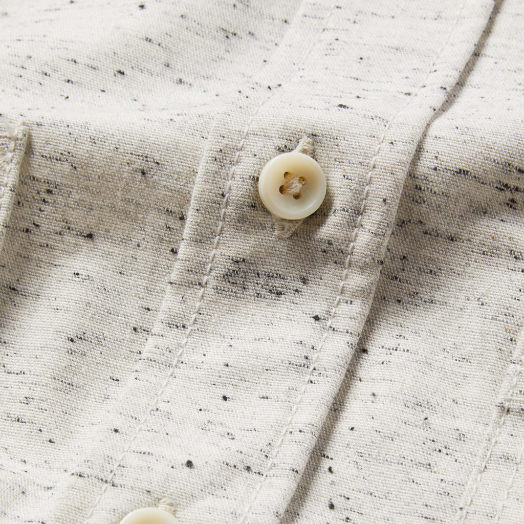 The Utility Shirt in Japanese Kuroki Natural Nep