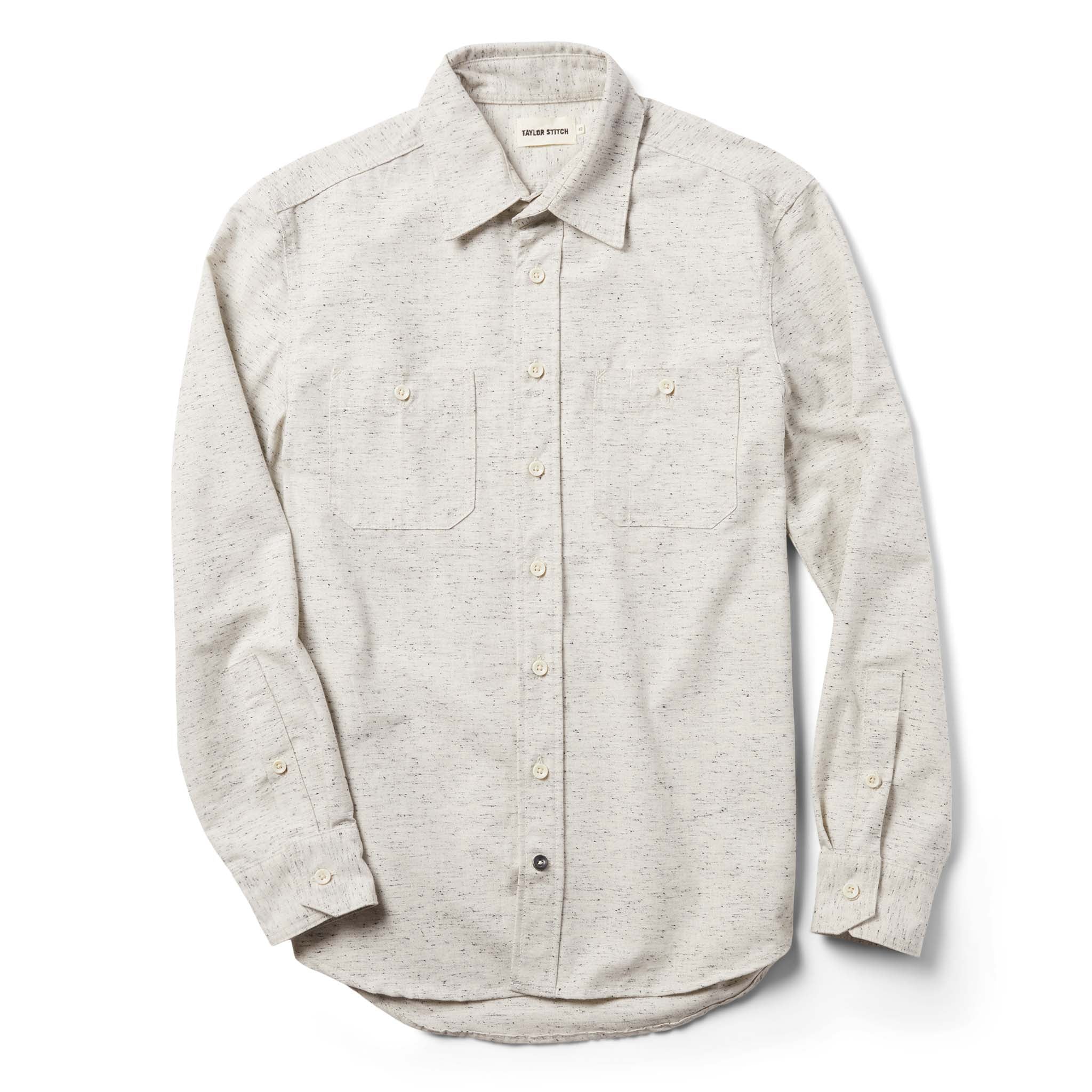 The Utility Shirt in Japanese Kuroki Natural Nep