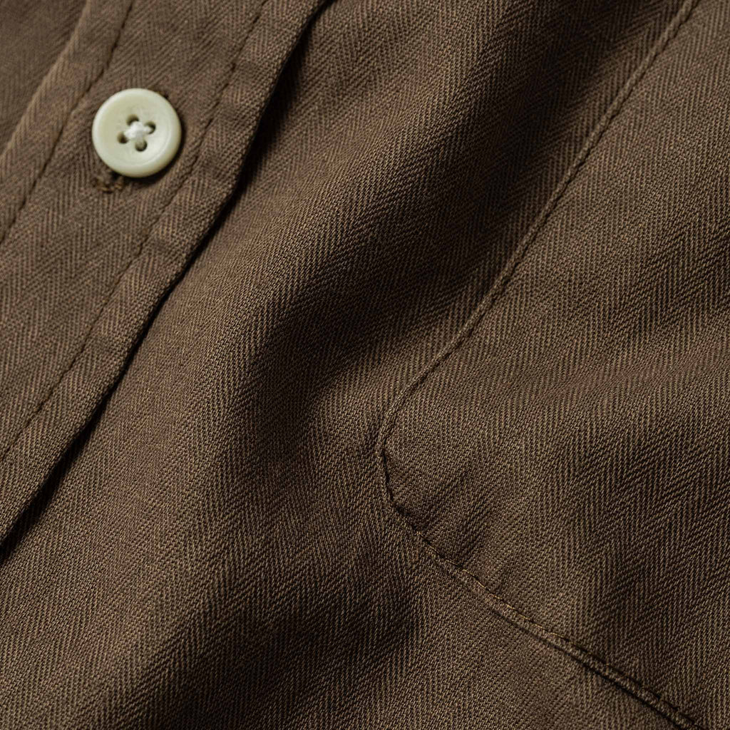 Khaki Herringbone R817