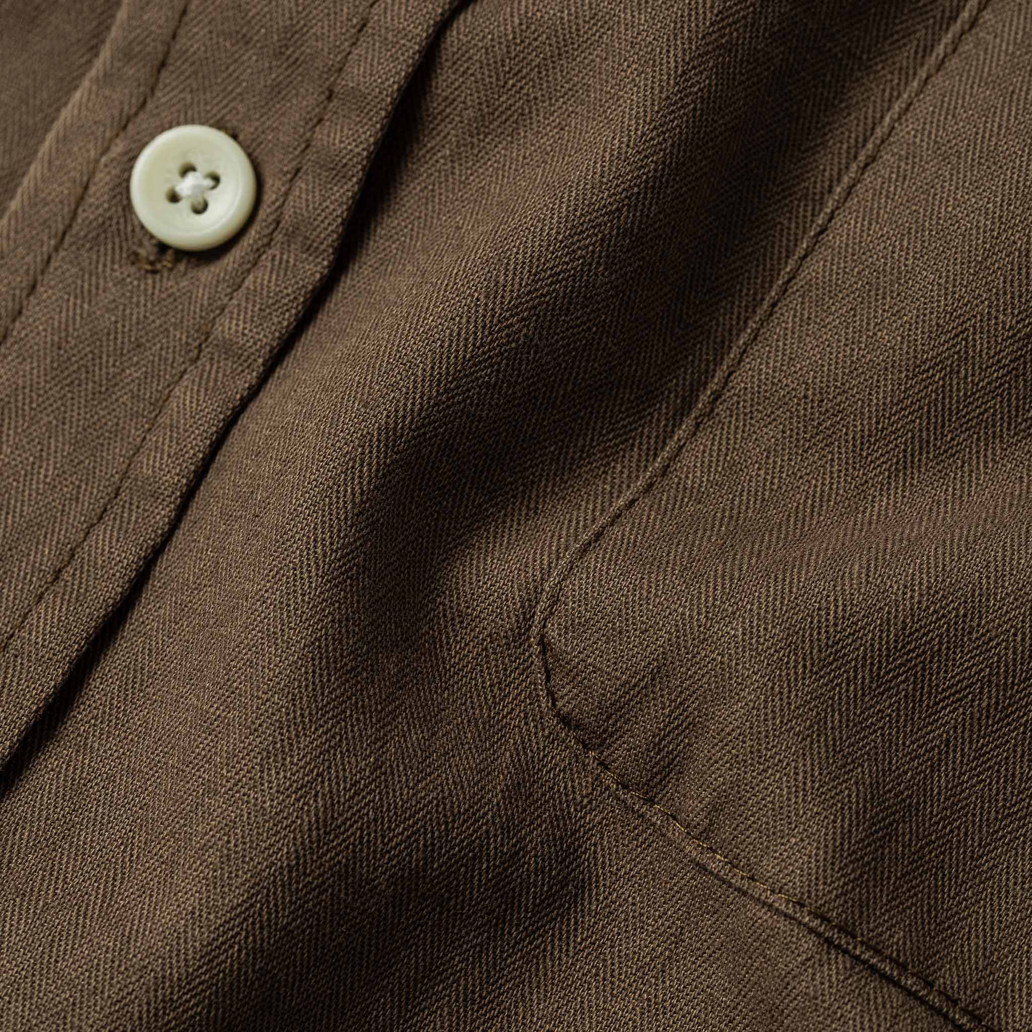 Khaki Herringbone R817