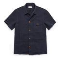 The Caravan Shirt in Navy Seersucker
