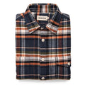 The Crater Shirt in Navy Plaid