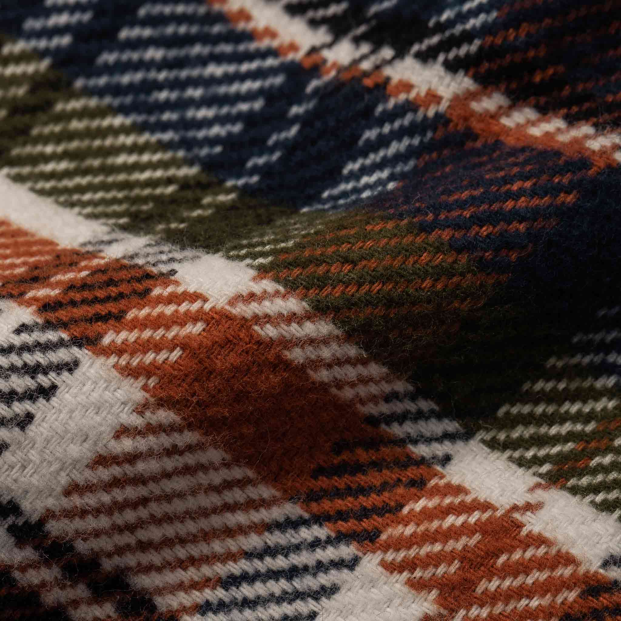 The Crater Shirt in Navy Plaid