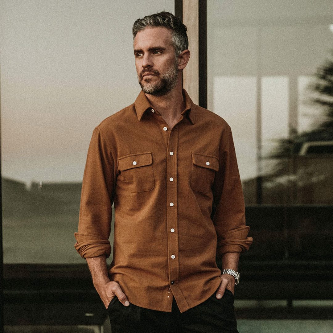 The Yosemite Shirt in British Khaki