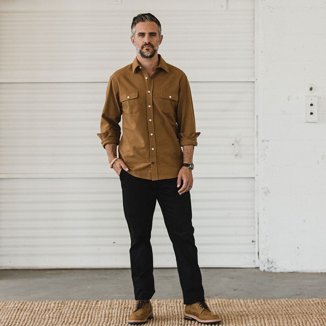 The Yosemite Shirt in British Khaki