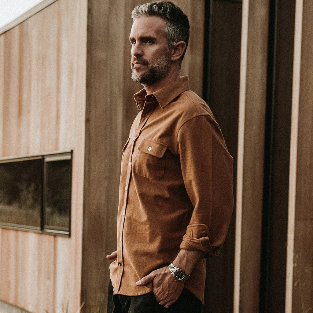 The Yosemite Shirt in British Khaki