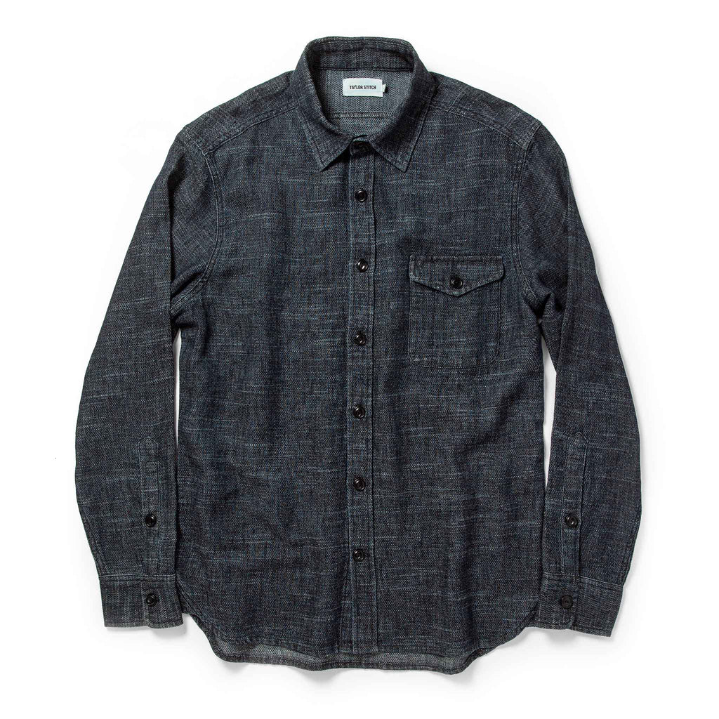 The Cash Shirt in Indigo Hemp