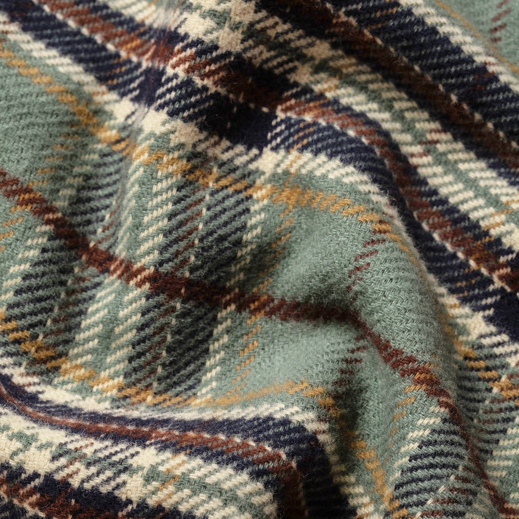 The Crater Shirt in Blue Plaid