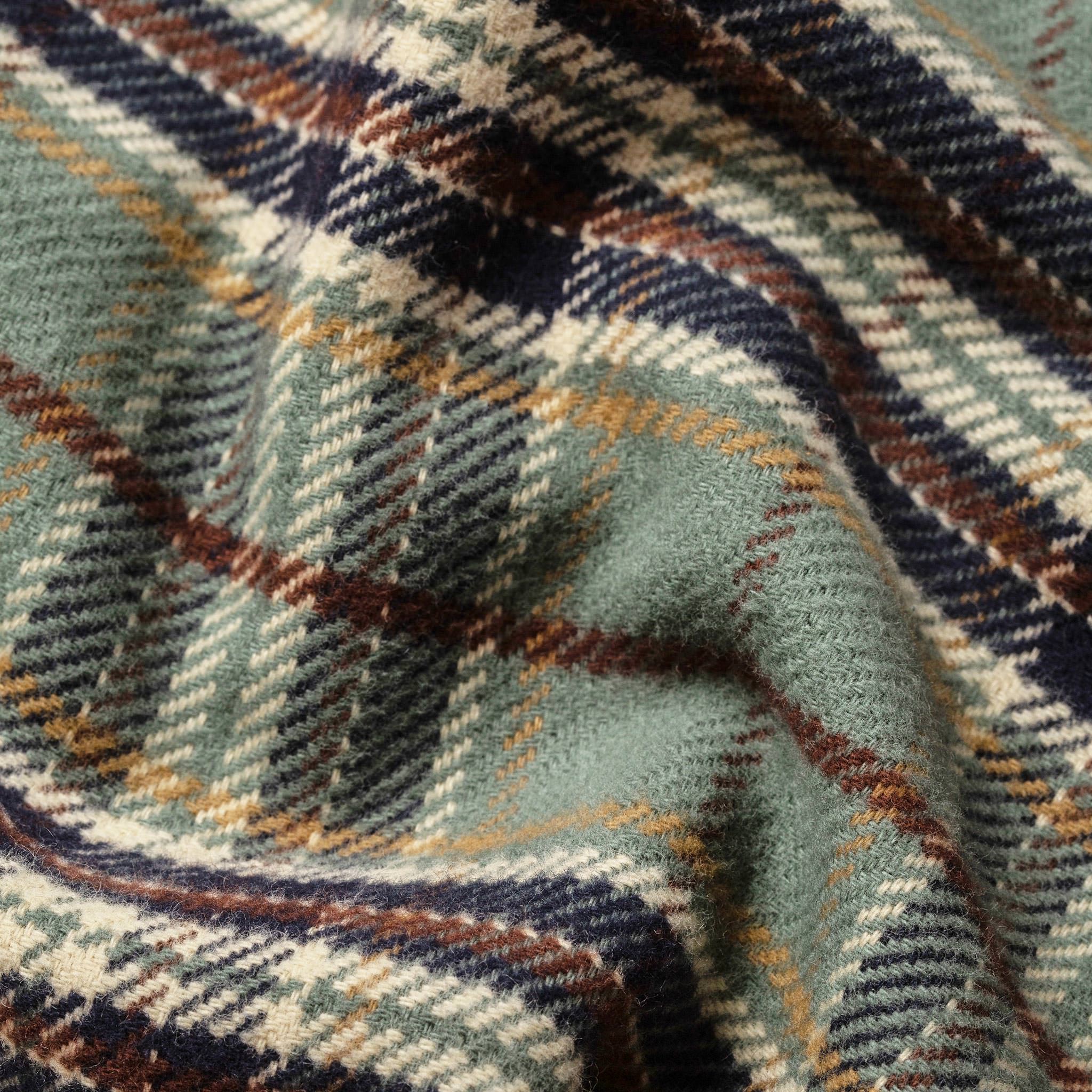 The Crater Shirt in Blue Plaid