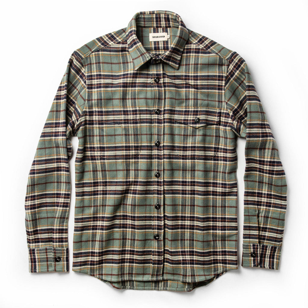 The Crater Shirt in Blue Plaid