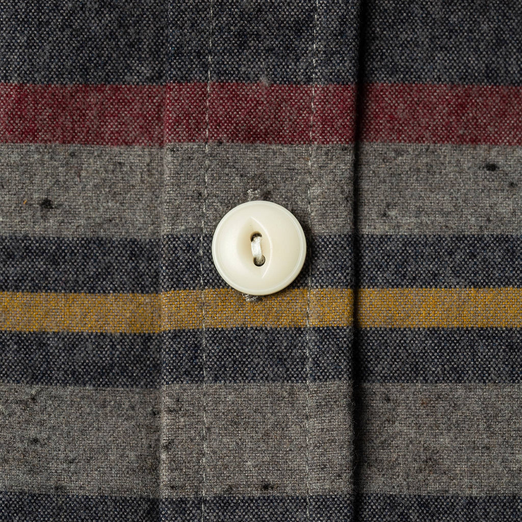 The Moto Shirt in Blanket Stripe