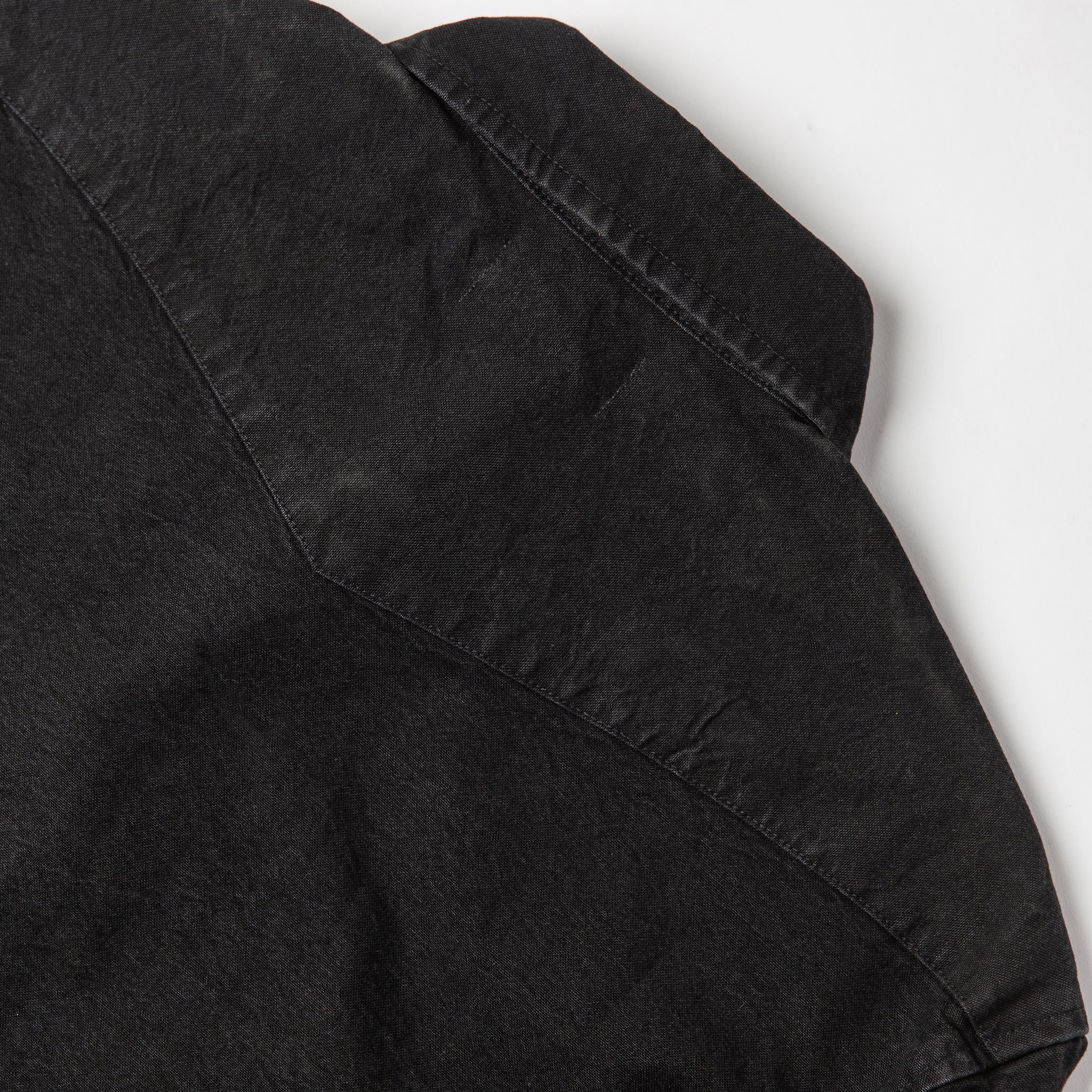 The Western Shirt in Washed Black Selvage Chambray