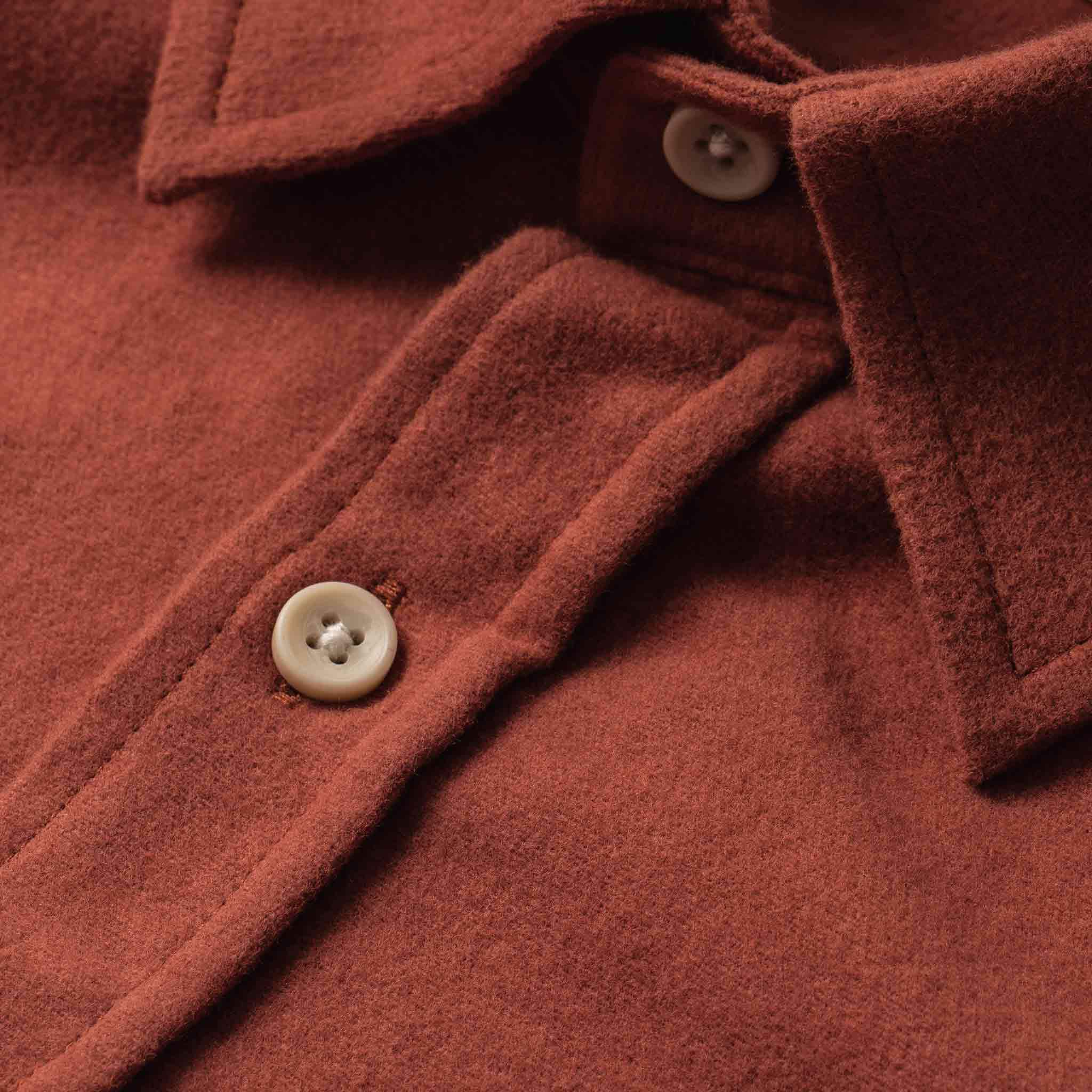 The Yosemite Shirt in Dusty Red