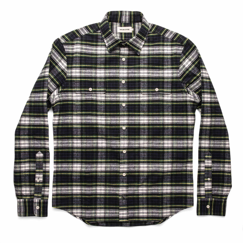 The Yosemite Shirt in Blue Tartan