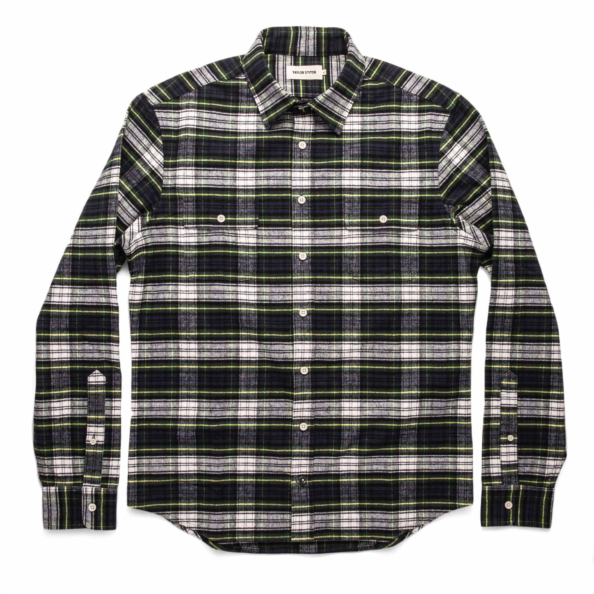 The Yosemite Shirt in Blue Tartan
