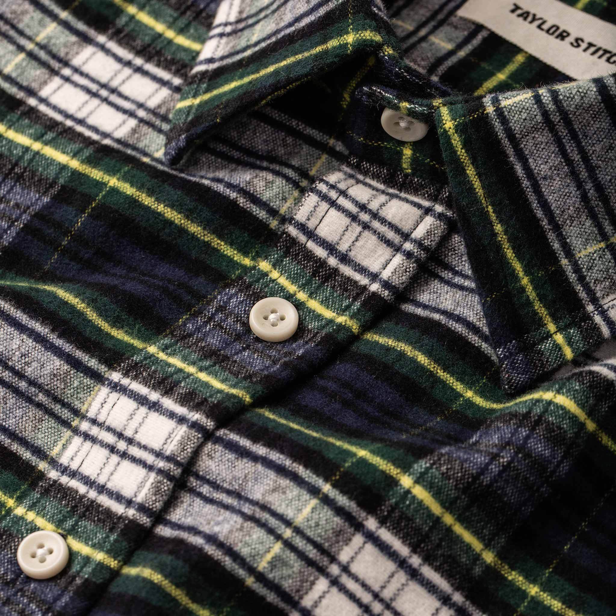 The Yosemite Shirt in Blue Tartan